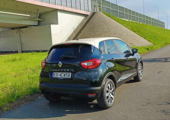 Renault Captur cena 52000 przebieg: 92000, rok produkcji 2017 z Kraków małe 191